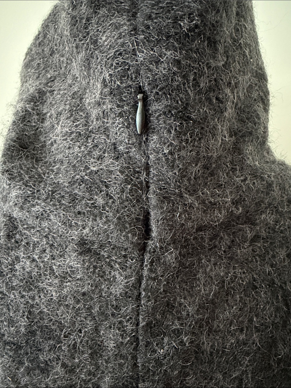 CNC Costume National Sleeveless Dark Charcoal Turtleneck body con Maxi Dress -38 - Picture 3 of 7